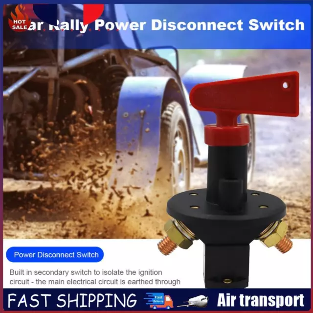 Universal Battery Master Isolator Heavy Duty Cut Off Kill Switch Car Race Rally