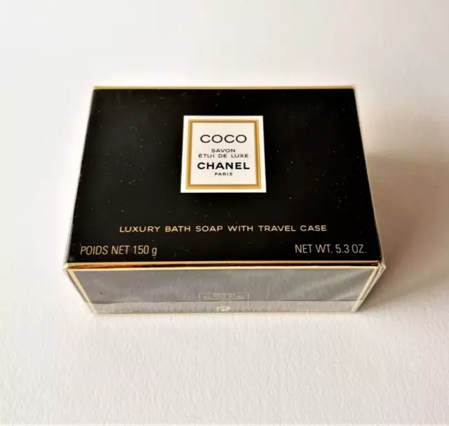 CHANEL COCO LUXURY Bath Soap with Travel Case (150 g/5.3 oz) Vintage, New  sealed £90.42 - PicClick UK