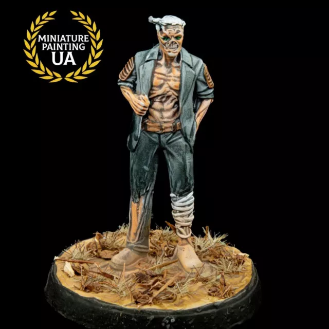 ⭐️FFG Fallout RPG 32mm Wasteland Warfare Painted Miniature Ghoul Settler Trader⭐