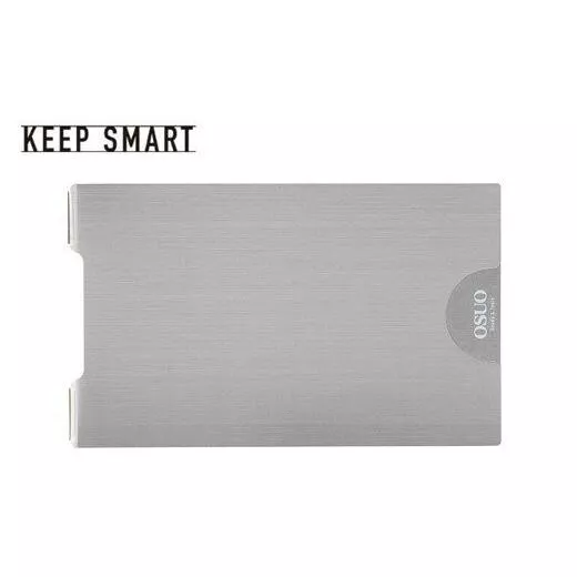 Japanese Stainless steel Business card holder KEEP SMART OSUO Made in Japan