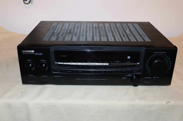 MATÉRIEL HI-FI AMPLI stéréo intégrée radio FM/am Kenwood kr-a4060 EUR
