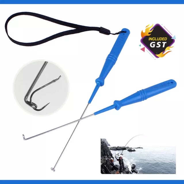 Fishing Hook Remover Stainless Steel Fishhook Dehooker Portable Extractor