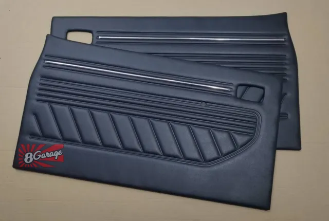 8 Garage Reproduction Door Panel Set JDM for Datsun 620 / Black / 02