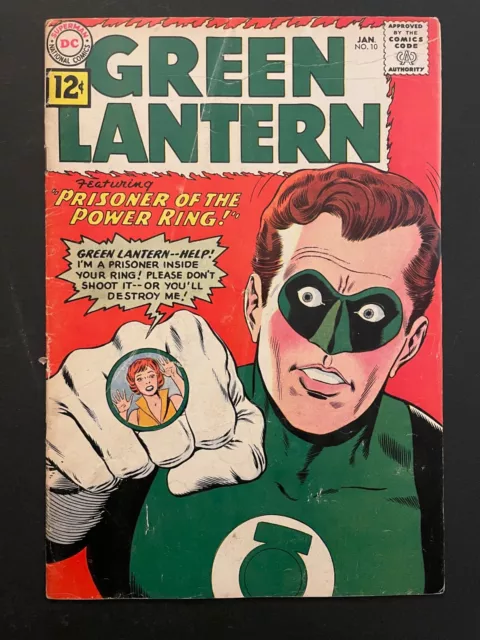 Green Lantern 10 Vol 2 Low Grade 3.5 DC Comic Book D64-13