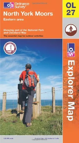 North York Moors - Eastern Area (OS Explorer Map) by Ordnance Survey Book The