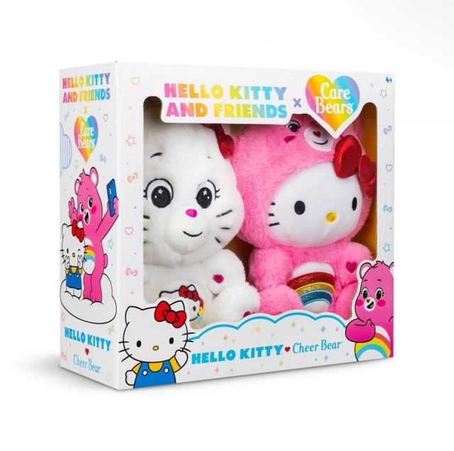 Hell Bunny X Care Bears Cheer Bear 90 Luvun Swing Mekko Musta