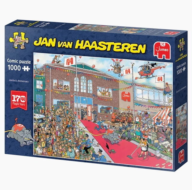 Jan Van Haasteren JVH Cruise Ship Jigsaw Puzzle for Adults, 100