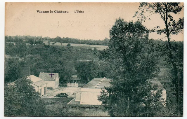 VIENNE LE CHATEAU - Marne - CPA 51 - l' usine