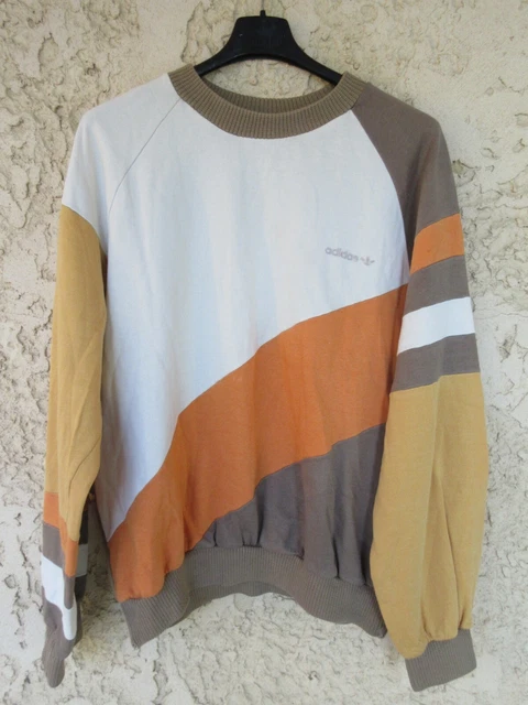 Veste Sans Manches Adidas Vintage Ivan Lendl - Taille M - Blanc - Occasion Très Bon état