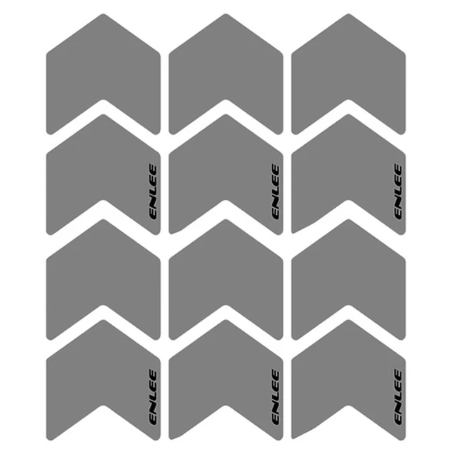 48 Pièces Bandes Reflechissantes Adhesives, Autocollant