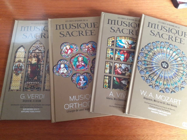 LES PLUS BELLES pages de LA MUSIQUE SACREE SERIE de 5 CD EUR 5,00