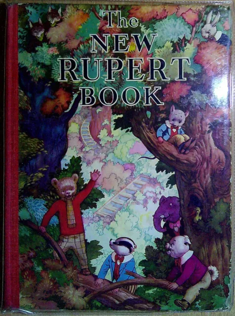 Bestall, Alfred THE NEW RUPERT BOOK [1938 ANNUAL] 1937 Hardback Book