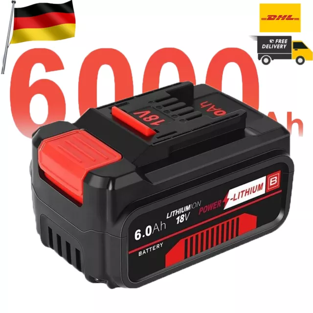 Für Einhell 18V 6,0Ah/5,0Ah Akku POWER X-CHANGE Ersatzakku Lithium 1/2/4 Stk.