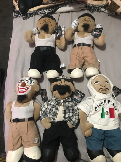 NEW VATOS 17" PLUSH DOLL Homies Lowrider lot bundle