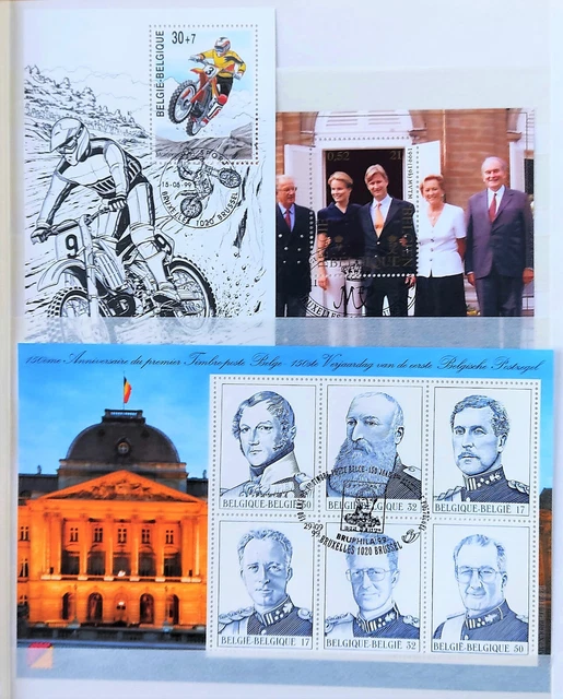 Belgien - Block 62 bis 74 - gestempelt - Mi. 60,00 Euro - TOP! 3