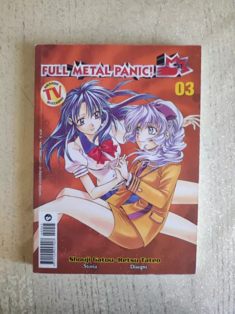 Full Metal Panic #3 Shouji Gatou Retsu Tateo Planet Manga 2004