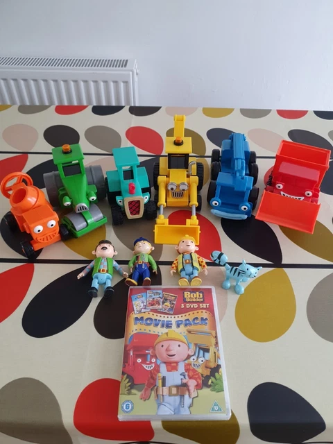 BOB THE BUILDER Vehicles, Figures and DVD Bundle £32.00 - PicClick UK