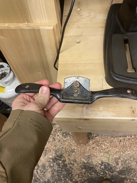Vintage Stanley No 51 Spokeshave Wood Plane Tool