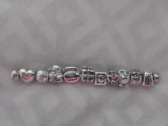 Pandora assorted moments charms retired