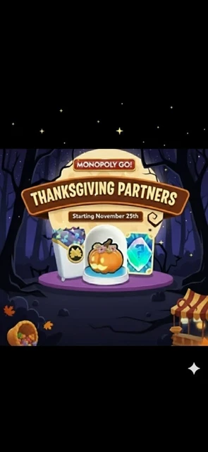 THANKSGIVING PARTNERS EVENT MONOPOLY_GO - (80k Full Carry - Foto 9