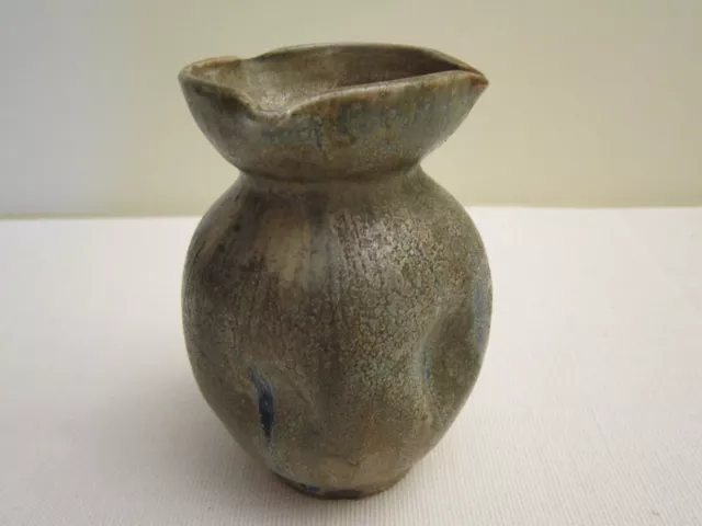 Vase Ancien En Gres Signe Greber 3