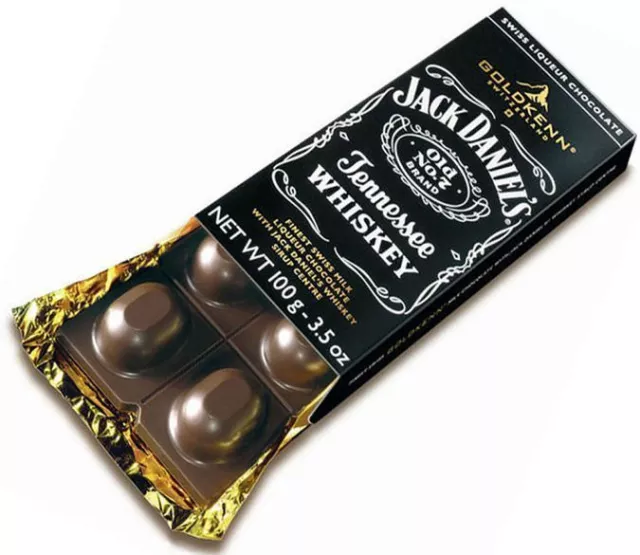 Jack Daniels GOLDKENN Liquore Svizzero Barretta al Cioccolato 100 g