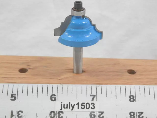 (1) NEW  3/16" R Double Roman Ogee Carbide Tip Router Bit Classical Profile w2