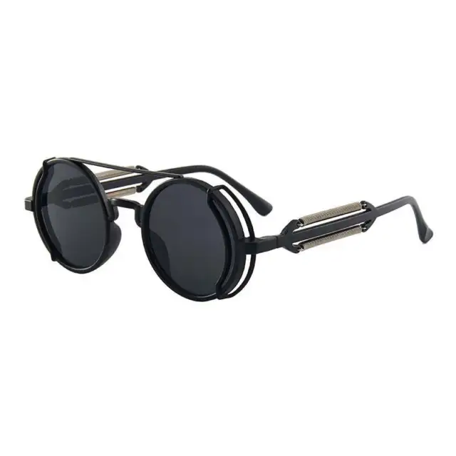 (BUY 2, GET 1 FREE) Steampunk Double Spring Leg Glasses Men women sunglasses