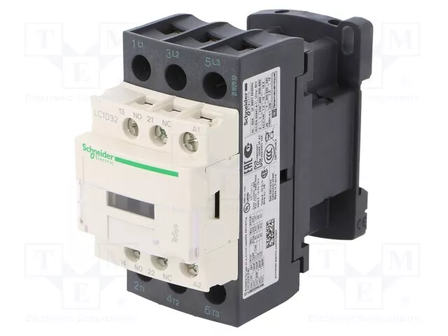 1 piece, Contactor: 3-pole LC1D32R7 /E2UK