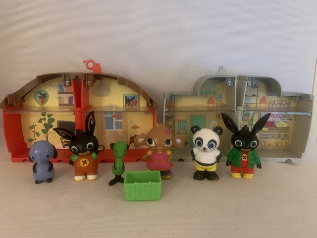 CBEEBIES BING BUNNY Mini House And Supermarket Playset x 6 Mattel £21. ...