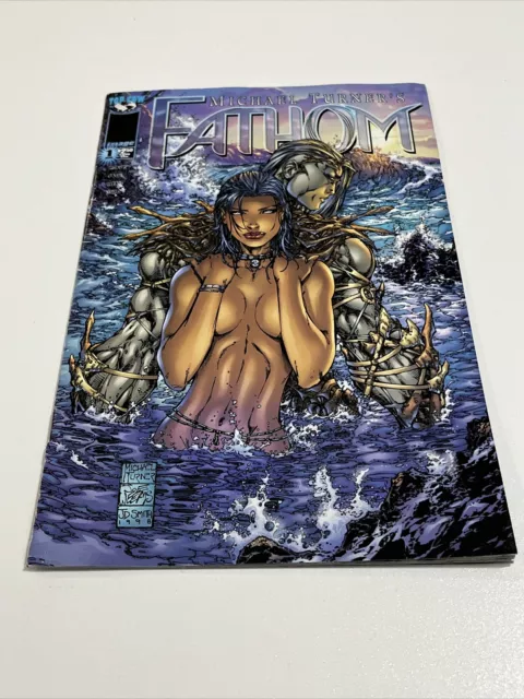 Fathom #1 Comic Book 1998 Cover C Michael Turner Image Variant VF - S/A