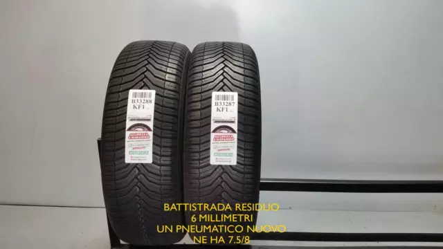 Gomme Usate  4 Stagioni 225/60R17 103V Michelin Crossclimate M+S  Pneumat B33288