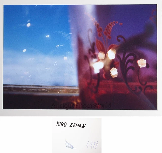 Surreales Landschaft Vintage Kunst Foto Miro Zeman Tschechische
