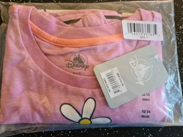 Disney Usa Minnie Mouse Tshirt Xl Age 14 Bnwt