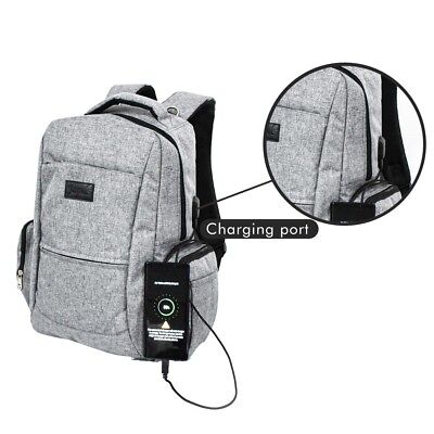 Multi-functional USB Diaper Bag|Cushioned shoulder strap|Insulated Bottle pocket