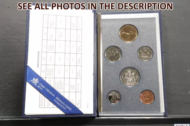NobleSpirit No Reserve (CX) 1989 Royal Canadian Mint Specimen Set