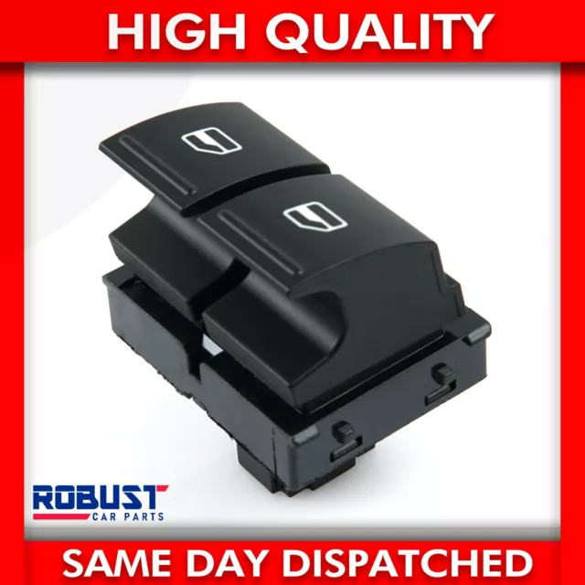 Electric Window Control Double Switch Front Right For Skoda Fabia Octavia Yeti