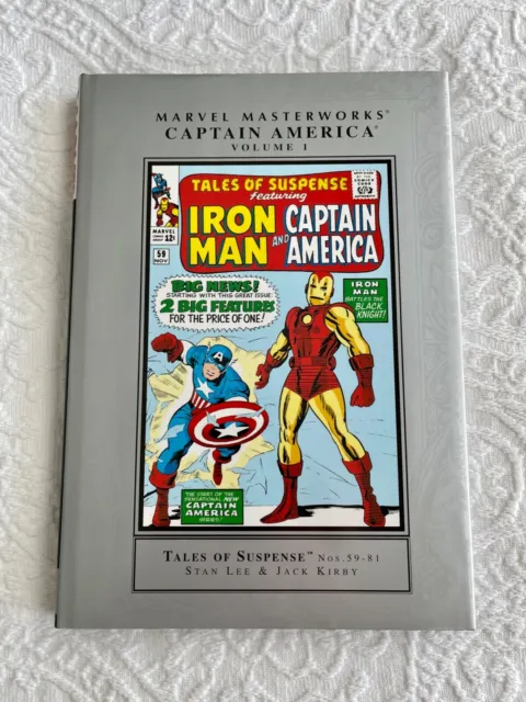 Marvel Masterworks Captain America Vol 1 - OOP 1st Print HC Unsealed NM Copy