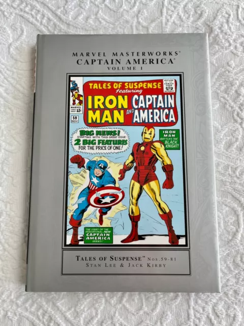 Marvel Masterworks Captain America Vol 1 - OOP 1st Print HC Unsealed NM Copy