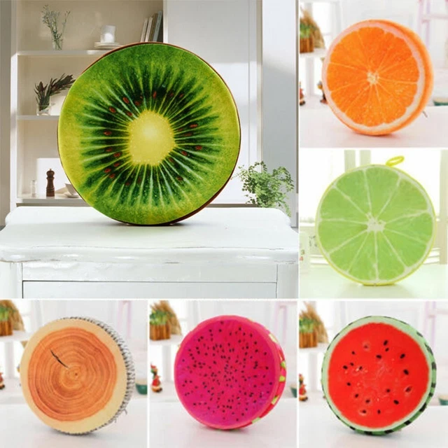 Stylish Fruit Shaped Garden Chair Cushion Design Soft and Lint Free