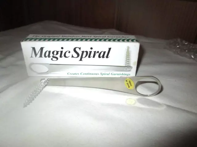 Magic Spiral The Original Acciaio Inox GUARNISHER - Nuovo In Scatola