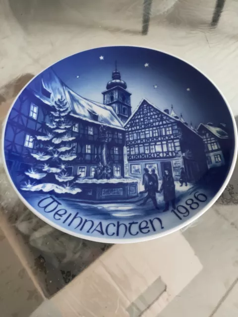 Piatto di Natale 1986 - Bareuther - Limited Edition