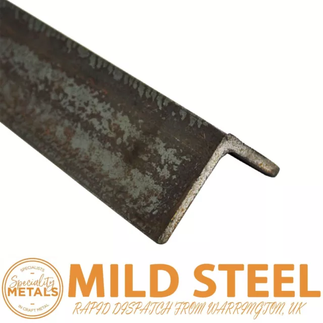 50mm x 50mm x 5mm Low-price Mild Steel Angle Iron Steel Section Thick UK Made