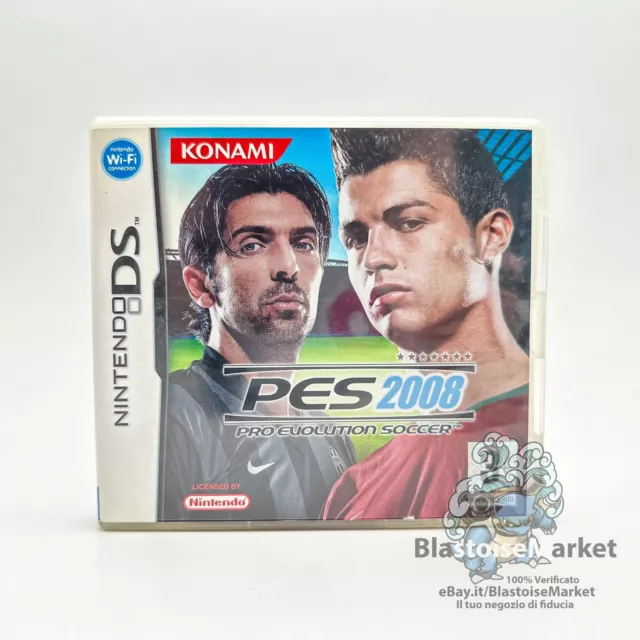 PES 2008 08 Pro Soccer Evolution ⚽ Nintendo DS 3DS ITA Buffon & Ronaldo Calcio