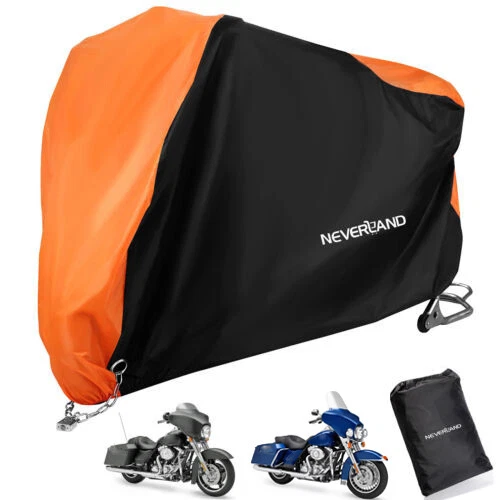 XXXL MOTORCYCLE COVER RaIn For Harley Davidson Road Electra Glide Ultra