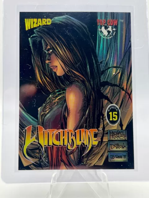 1997 Wizard Witchblade #15 Trading Card Top Cow New/Raw