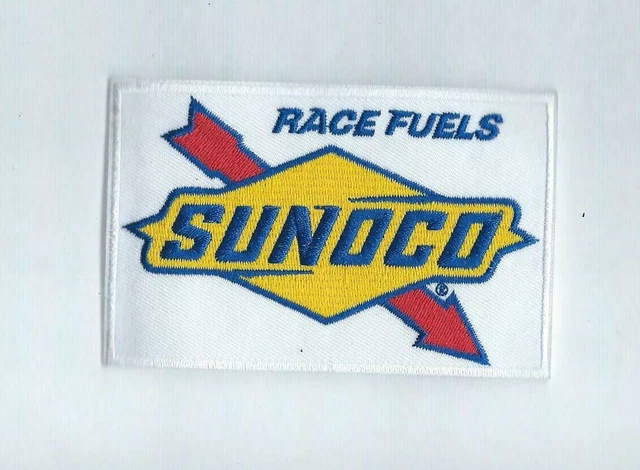 New 2 1/2 X 4 Inch Sunoco Gasoline Iron On Patch Free Shipping P1