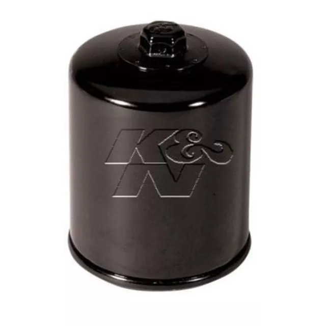 K&N Motorcycle Oil Filter compatible with Harley Evo (Short) - KN-171B