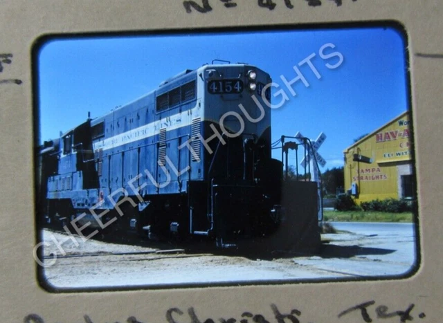 Original '58 Kodachrome Slide MP Missouri Pacific 4154 GP7 MoPac Corpus   38U28