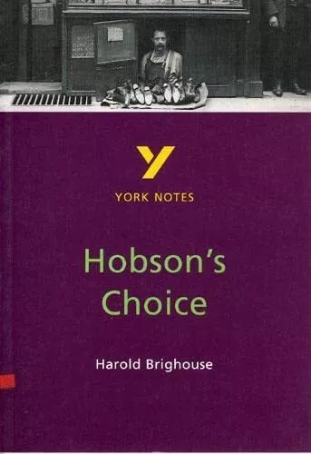 Hobson's Choice: York Notes for GCSE by Dyke, Brian Paperback Book The Cheap